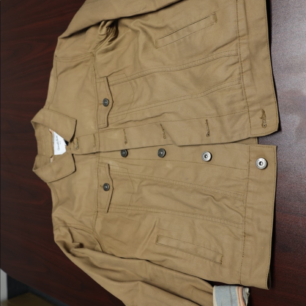 Brown jean jacket